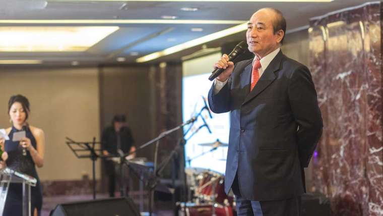 華人熟齡生活產業發展協會開幕酒會,敦聘王金平委員為名譽理事長